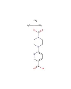 Astatech 2-(4-BOC-PIPERAZINO)PYRIDINE-5-CARBOXYLIC ACID; 1G; Purity 95%; MDL-MFCD06245543